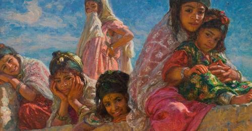 Alger Alger Centre Peinture Autre Achat huile sur toile orientalistes